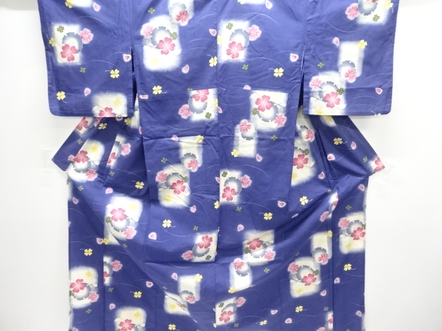 Japanese Kimono / Tsumugi Omeshi Cotton